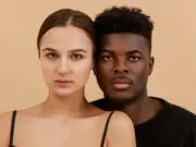 Interracial Couples Face