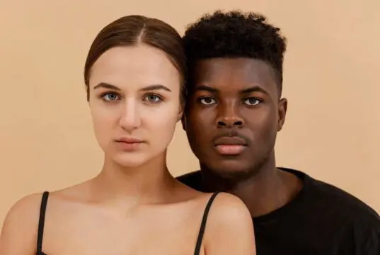 Interracial Couples Face