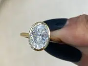 The Craftsmanship Behind Bezel-Set Diamond Rings