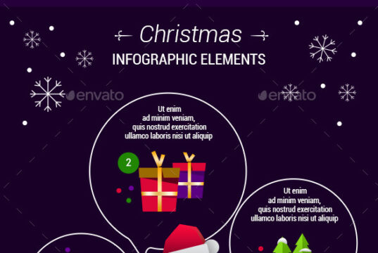 Gingerbread Man Infographic Elements590