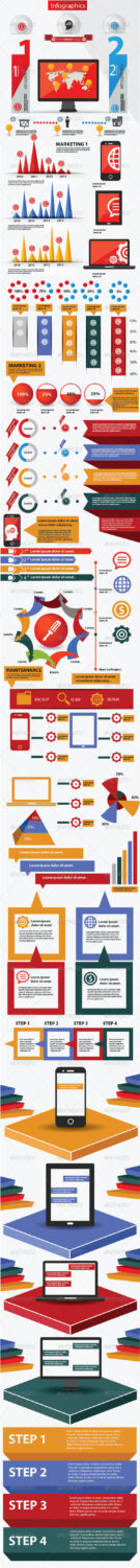 Preview Technology infographics