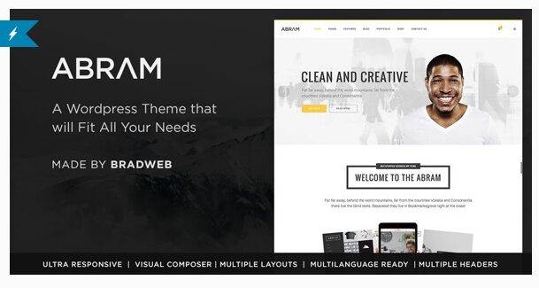 Abram - WordPress Themes for 2016