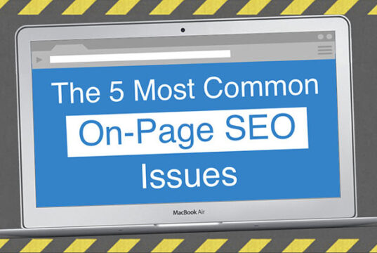 on-page seo issues