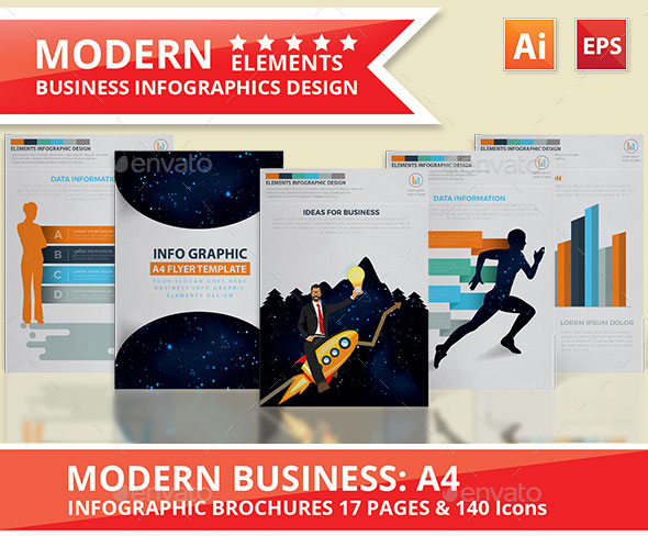 Modern Business Infographics Design