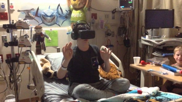 virtual reality in hospital