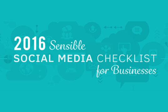 social media checklist