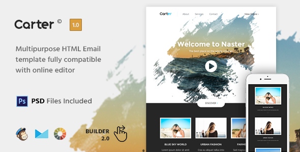 Carter - HTML Email Template