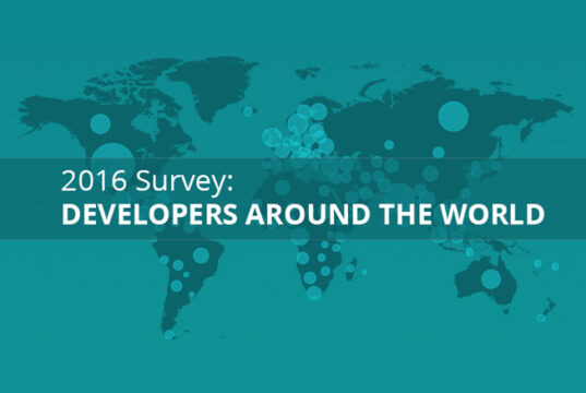 2016 Survey: Developers around the world