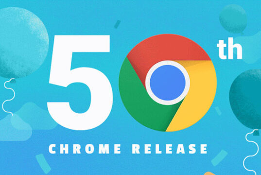 Chrome 50th Release featured