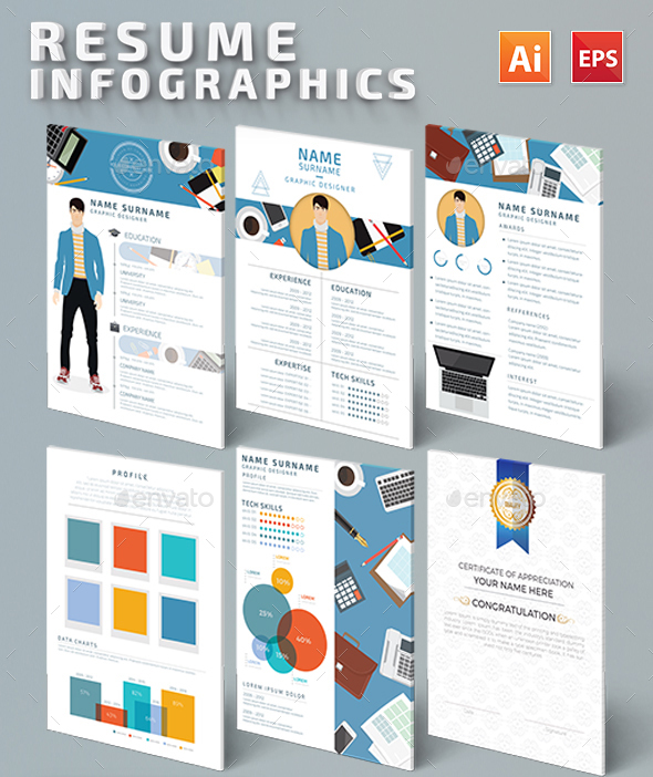 infographic resume template