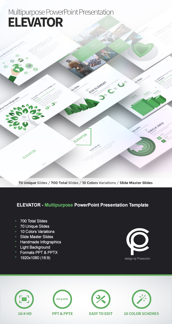 ELEVATOR multipurpose powerpoint template