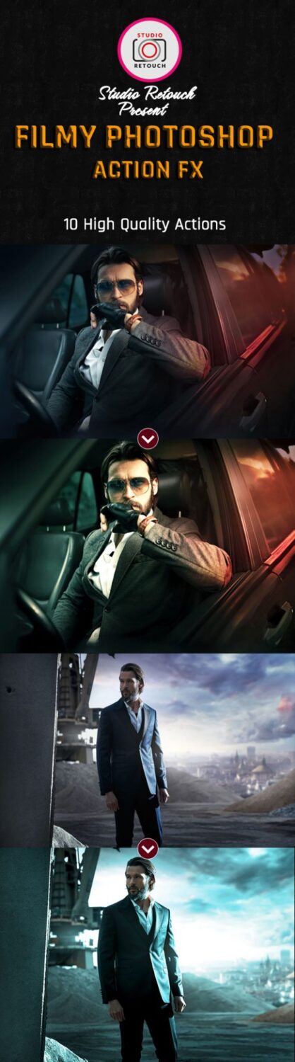 filmy photoshop actions