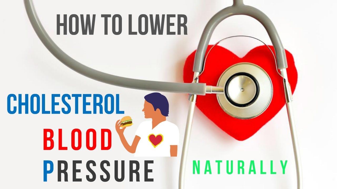 lowers cholesterol and blood pressure
