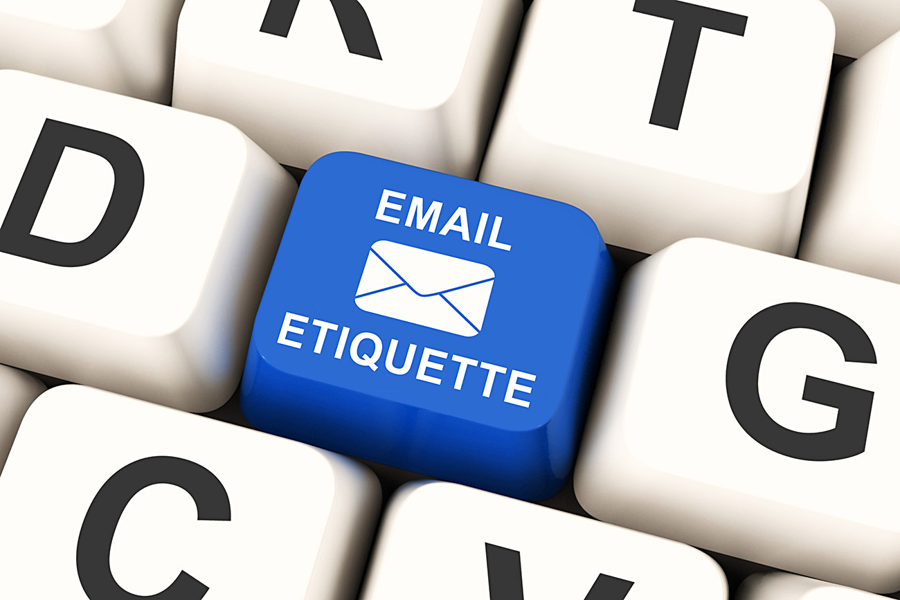 Email etiquette