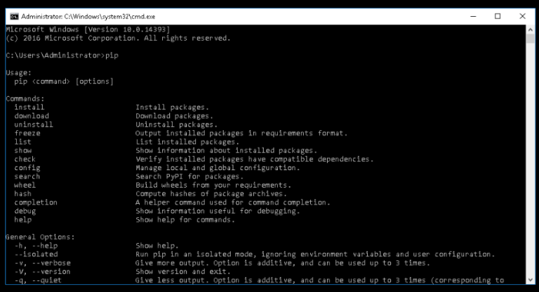 How to Install PIP on Windows 10