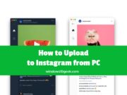 How to Upload to Instagram From PC