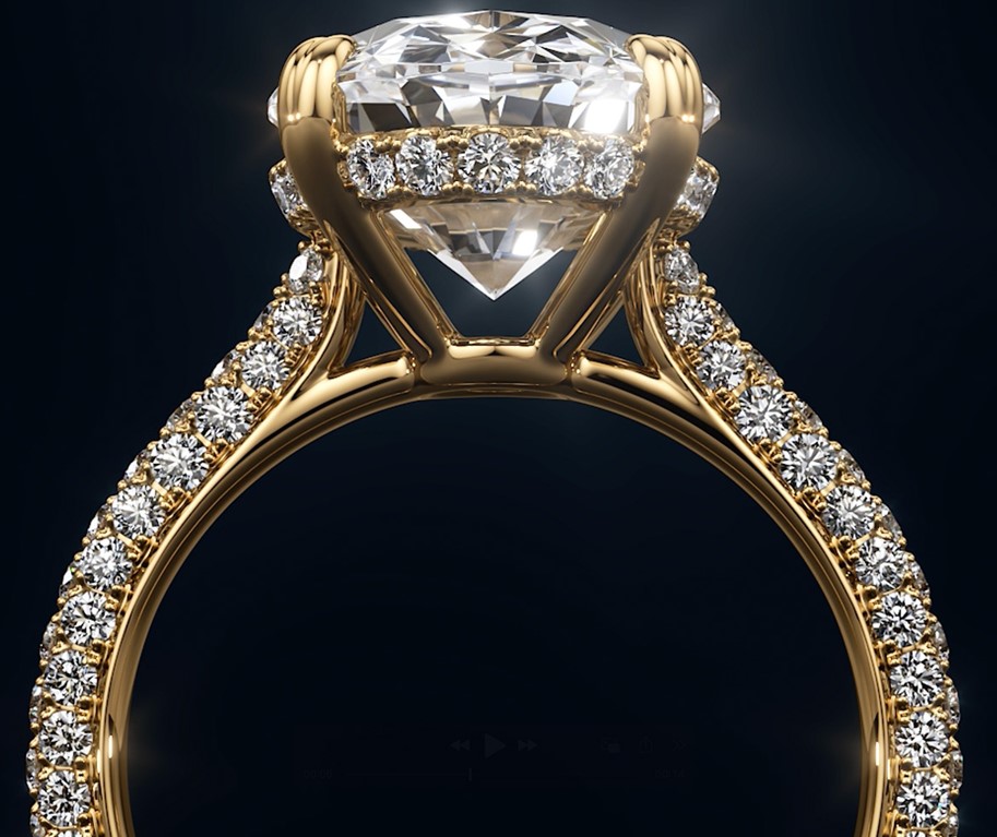 Lab-Created Diamond Engagement Rings Lab-Created Diamond Engagement Rings